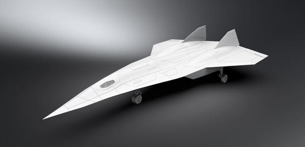 SR72 Darkstar Scale model