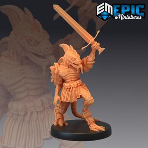 Lizardfolk Sword Warrior / Reptile Soldier