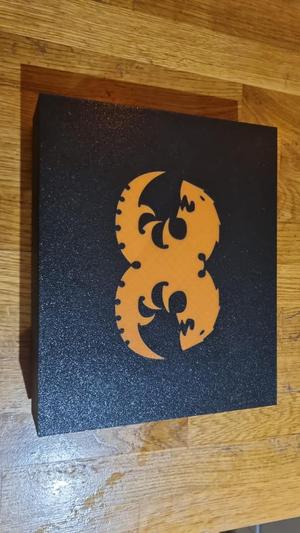 Tyranids themed organiser lid / dice tray