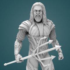 Aquaman 3D Printing Figurine | Assembly