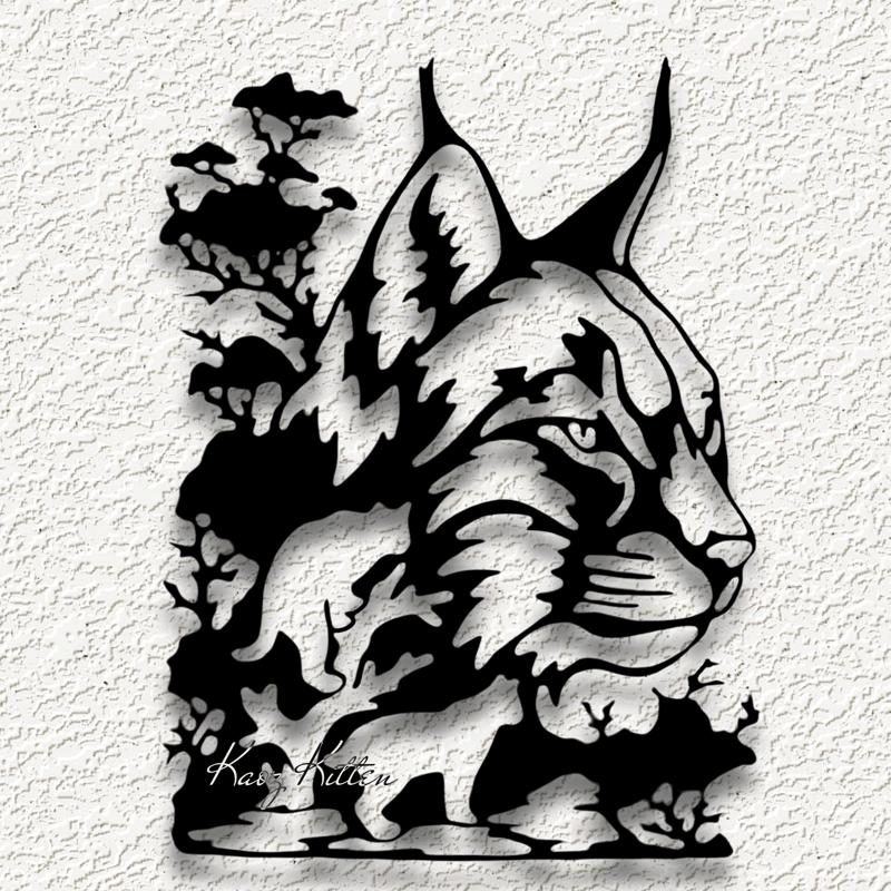 bobcat lynx wildlife WALL ART HOME DECOR