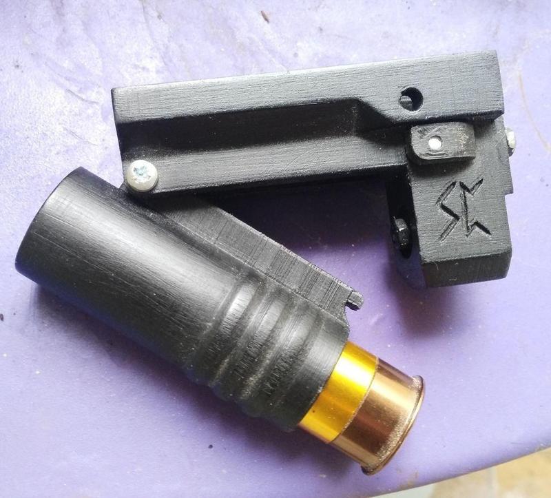 Hyrr, the airsoft pistol shotgun