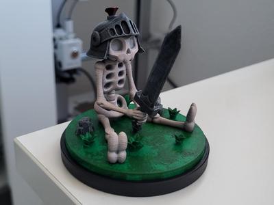 Cute Skeleton Knight – Jeff