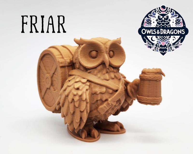 The Friar – Owls & Dragons