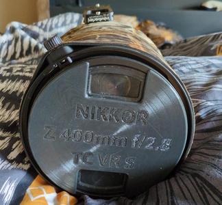 Lens cap Nikon Z 400mm 2.8 TC VR S