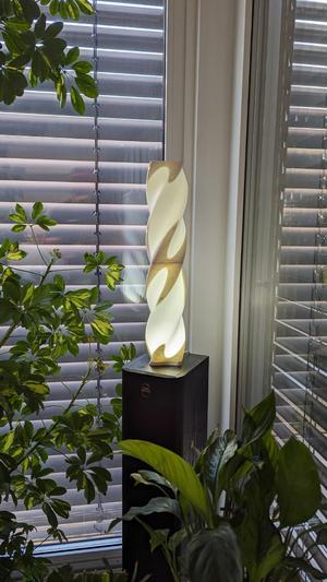 Swirled Lamp Shade ~48cm height for LED Kit 001