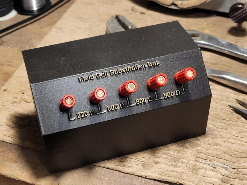 Field Coil Substitution Box