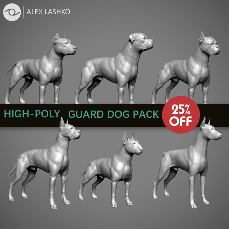 Guard Dog Pack High-Polly Collection