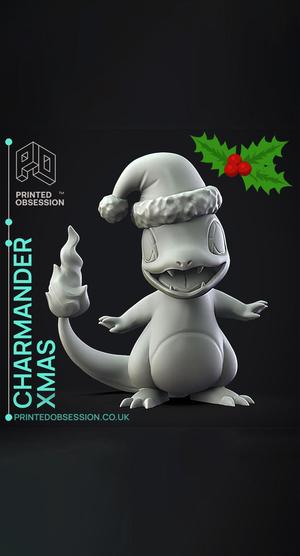 Charmander Xmas – Pokemon – Fan Art