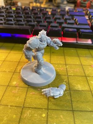 Blood Angels Open Power Fist
