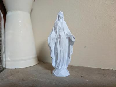 Virgin Mary Figurine [ Low-Poly ]