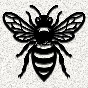 honey bee d WALL ART HOME DECOR