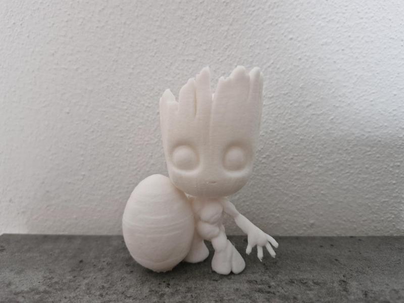 Easter Groot with Egg