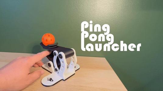 Ping Pong Desk Launcher – A Fun Toy for Your Desk