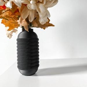 The Juny Vase STL 3D Print File, Digital Download for 3D Printing, Home Decor Vase for Flowers and Plants