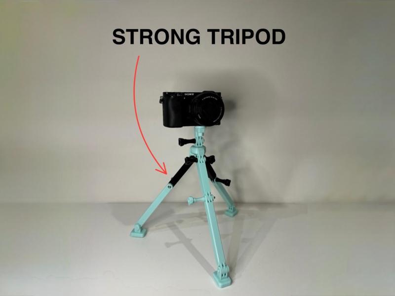 TRIPOD for CAMERA – PHONE – GOPRO – easy to print