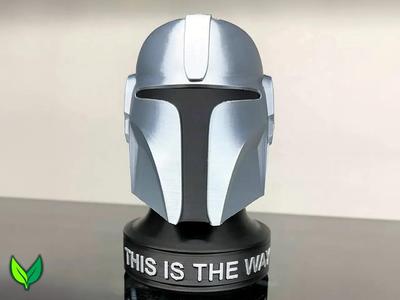Star Wars Mandalorian Piggy Bank – Easy 3D Print (This is the Way!)