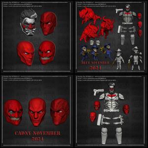 redhood heads and armor