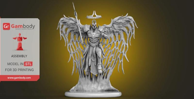 Imperius 3D Printing Figurine | Assembly