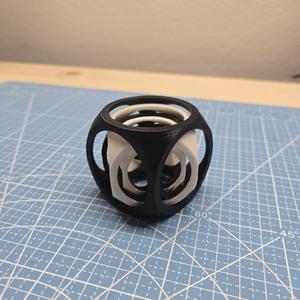 Spinning Art Print in Place