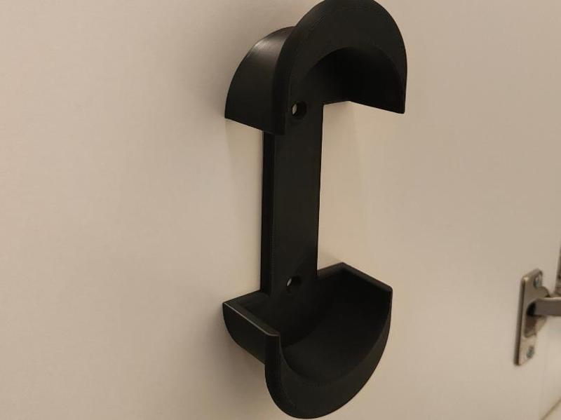 Wall-Mounted Cable Organizer