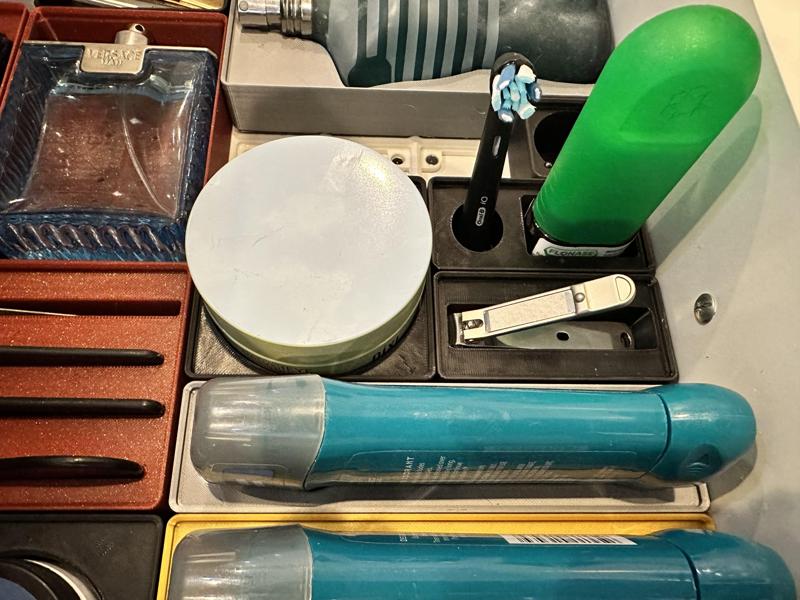 gridfinity deodorant storage 4×1