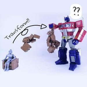 Transformable Sofa Robot 3.75 Inch – No Support