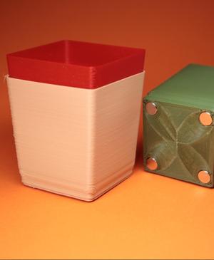Gridfinity Compatible Nesting Bin 1x1x6