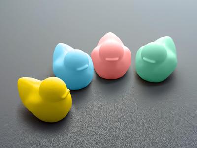 Army of Cute Baby Ducklings
