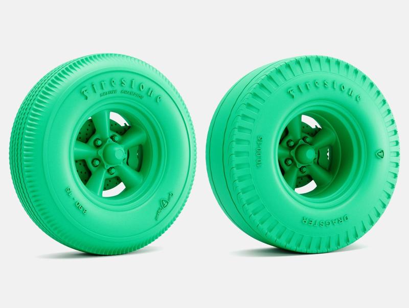 15×7 15×10 Torq Thrust D Wheels Firestone Tires