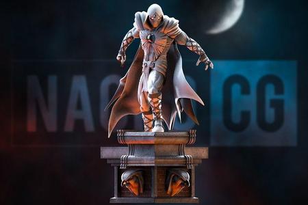Fan Art Moon Knight – Statue