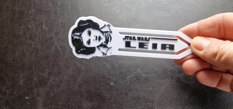 STAR WARS LEIA bookmark Bookmarker starwars