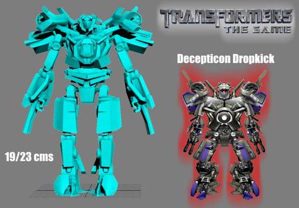 Transformers 2007 Dropkick 19-23cms