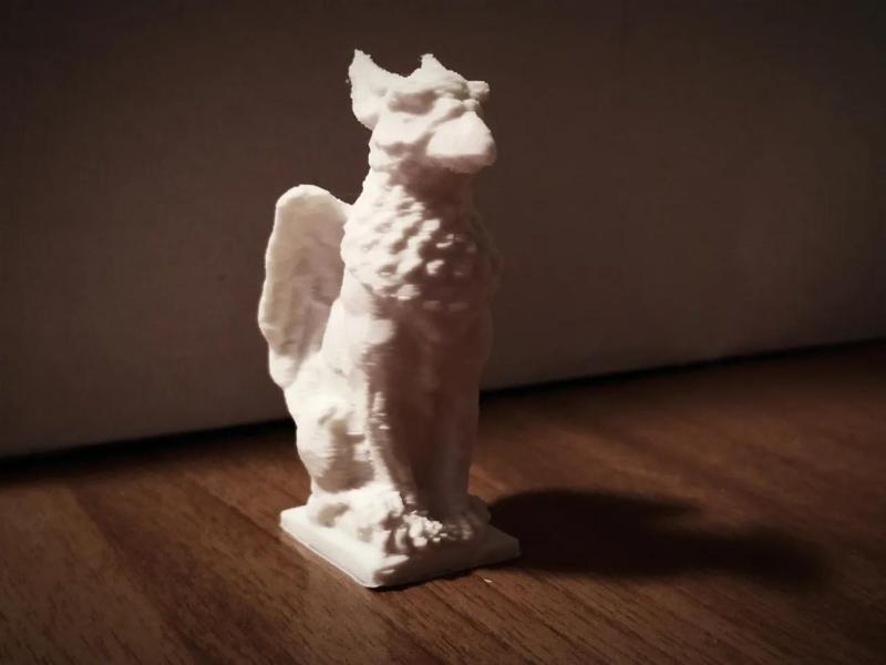 Low Poly Griffon Statue