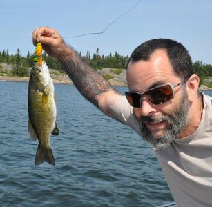 Fishing lure #3 with gills and larger body