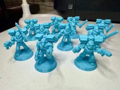 Old School Assault Space Marines
