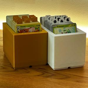 Pokemon TCG Card Storage Bin and Organiser for Gridfinity – Compatible with ETB Dividers