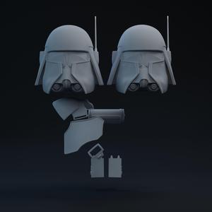 Clone Commander Bacara One-Twelfth Scale Kit