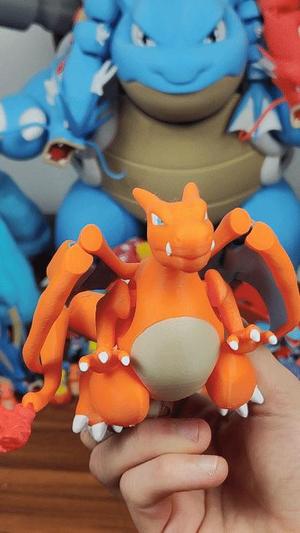 Articulated Charizard Pokemon (3mf included)
