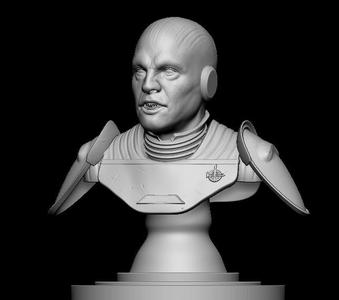 Star Wars – Grand Inquisitor – statue Bust – Free 3D print model