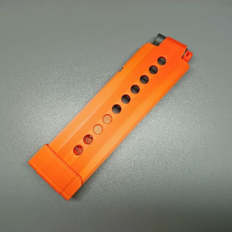 Minimalistic Base >> Nerf Half Dart Printable Angled Talon Style Magazine