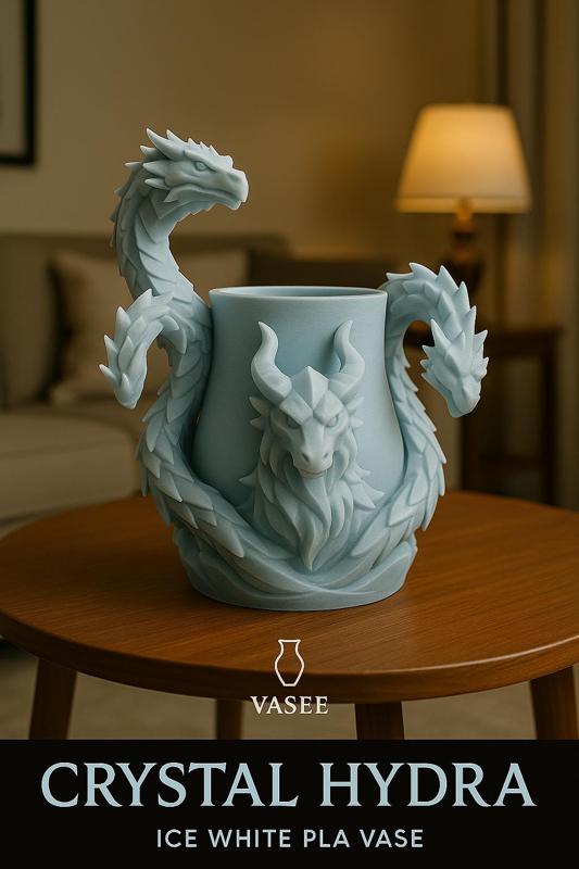 Dragon vase art organizer for bold plant lovers