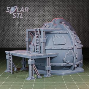 Ork Oil Tanker warhammer terrain