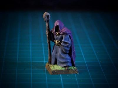 Hooded Stranger 28mm (No supports, FDM)