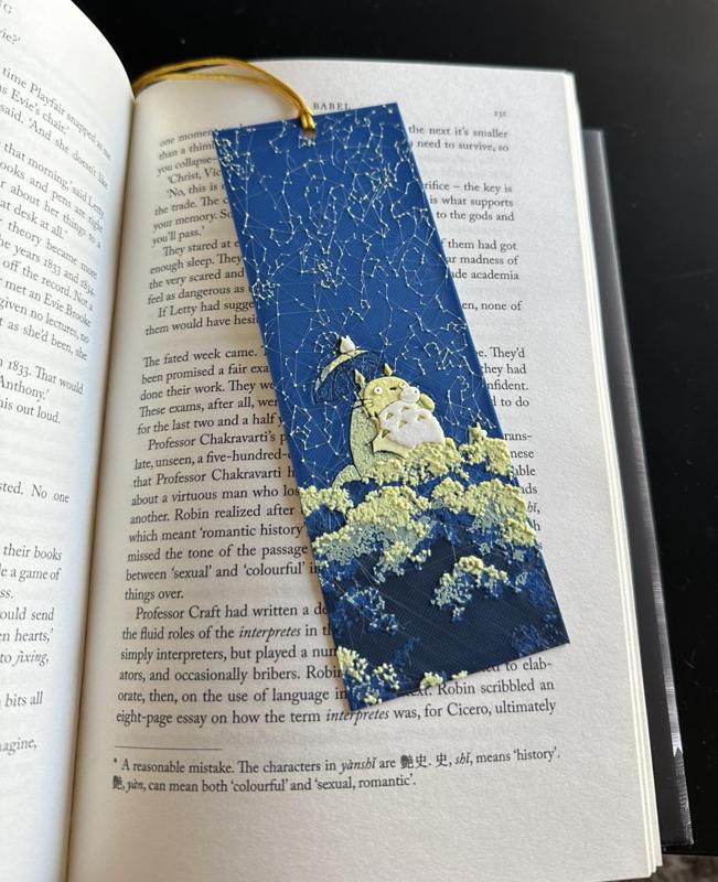 Totoro bookmark – HueForge