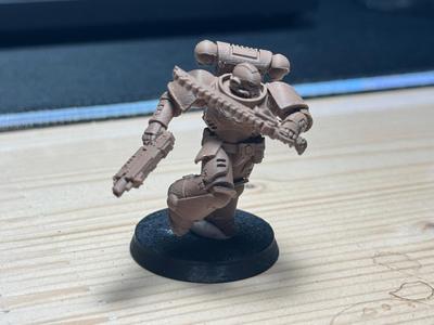 Assault Space Marine wChainsword 2 Warhammer 40k