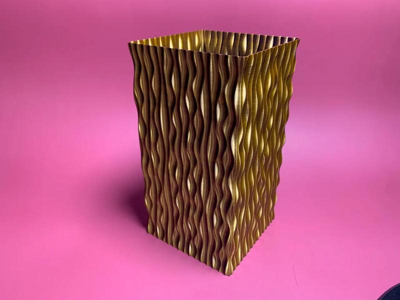 Waves Square Vase