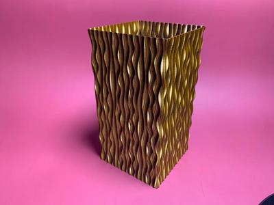 Waves Square Vase