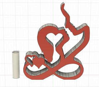 Vase couple infini