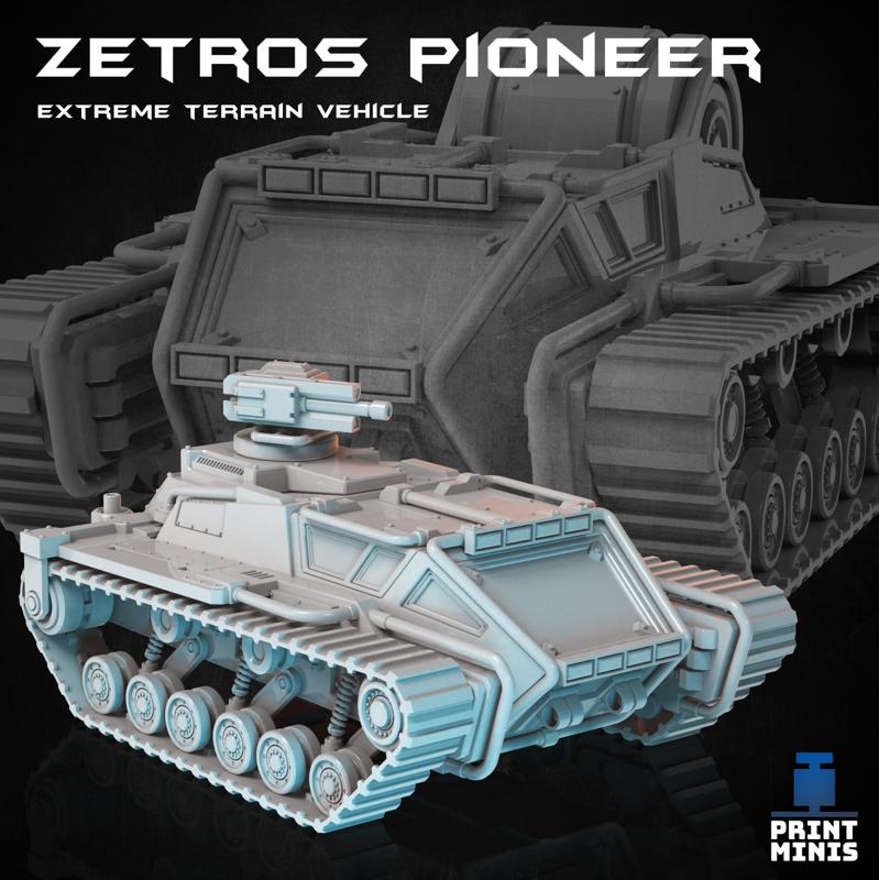 Zetross Pioneer – Snow Terrain Vehicle – Expedition Collection